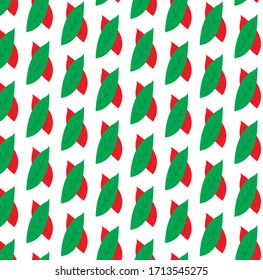 leaf pattern design. this is vector.