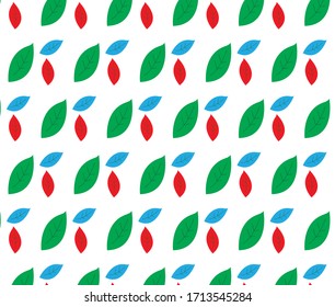 leaf pattern design. this is vector.