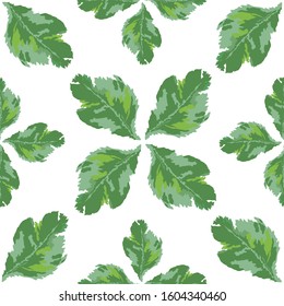 Leaf pattern, fabric pattern, floor tile