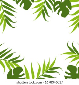 Leaf pattern. flat leaf design. Flat leaf designs for banners, posters, textiles, and prints.