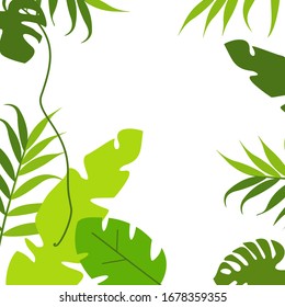 Leaf pattern. flat leaf design. Flat leaf designs for banners, posters, textiles, and prints.