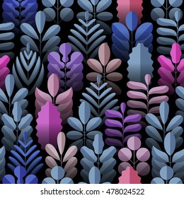 Leaf pattern. Flora. Color leaves. Vector leaf. Book cover. Shop of plants. Greenhouse. Garden.