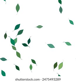 Leaf pattern. Floral abstract background texture. Seamless leaves pattern.