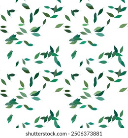 Leaf pattern, floral seamless pattern, vector shapes, background summer, vector background, seamless vector, seamless background, backgrounds nature, ornaments vector, leafs isolated
