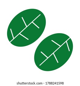 Leaf Pattern. Illustration of a leaves in a flat style. design vector