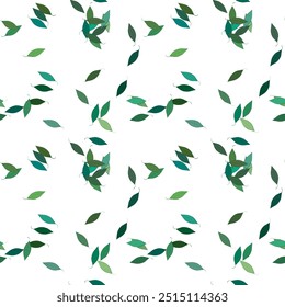 Leaf pattern, leafs vector, leafs isolated, pattern background, vector shapes, vector abstract, leafs background, background texture, ornament vector, floral design, seamless wallpaper
