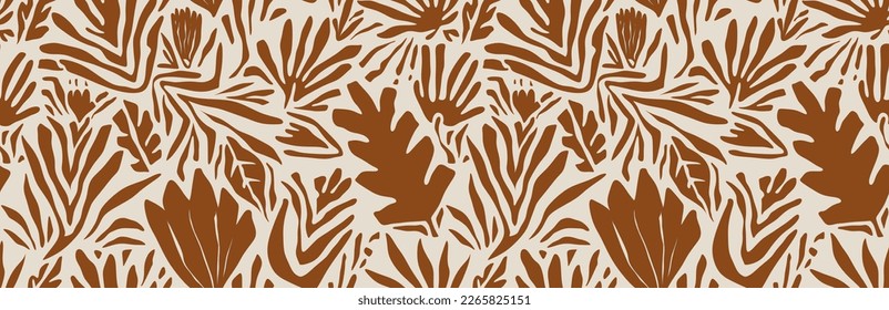 leaf pattern, leaves pattern, flower pattern, abstract pattern. vector illustration