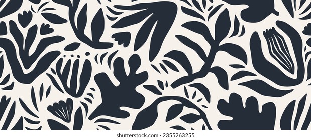 leaf pattern, leaves pattern, geometric pattern, abstract pattern, abstract flower. vector illustration