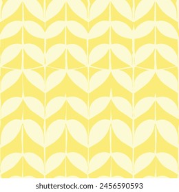 leaf pattern on a gold background