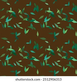 Padrão de folha, vetor de ornamento, formas vetoriais, padrão de ornamento, fundo abstrato, verão de fundo, padrão floral sem emenda, fundos vetoriais, papel de parede sem emenda, textura sem emenda
