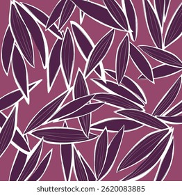 folha, padrão, impressão, abstrato, botânico, floral, padrão de pijamas, padrão de verão 