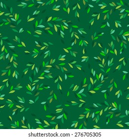 Leaf pattern. Seamless pattern