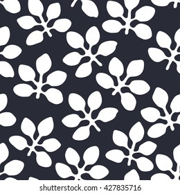 Leaf pattern pattern seamless vector background tile
