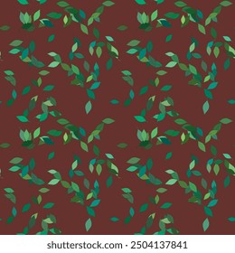 Leaf pattern, leaf shape, leaf background, vector design, seamless wallpaper, ornaments vector, vector background, vector shapes, floral pattern, background texture, background design