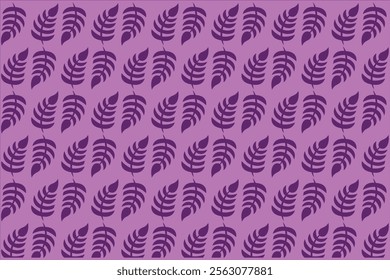 Leaf Pattern simple and minimalist style