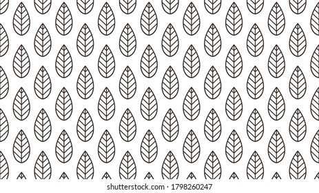 Leaf pattern. leaf symbol. wallpaper. free space for text. background.