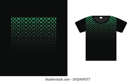 Leaf Pattern T shirt Design Vector