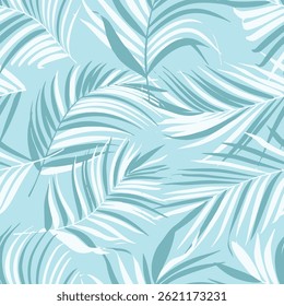 Leaf pattern textile screen print vector
