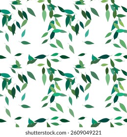 Leaf pattern, vector art, leafs background, seamless patterns, floral pattern, ornament vector, seamless background, seamless wallpaper, floral design, vector abstract, background summer