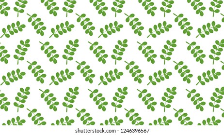 leaf pattern vector. wallpaper. background.