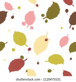 Leaf patterns for clothes, wallpapers and ceramic