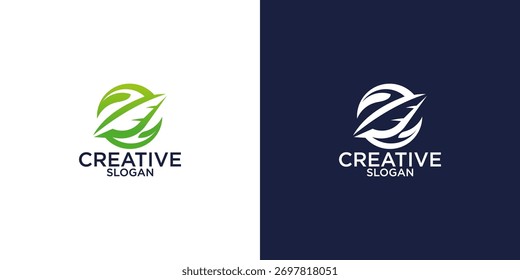 design de vetor de logotipo de folha e pessoa	