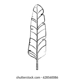 leaf plant decorative isolated icon