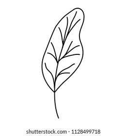 leaf plant ecology icon