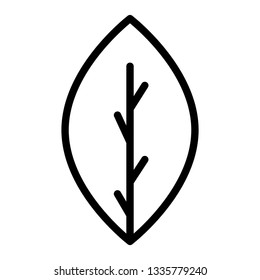leaf plant ecology icon