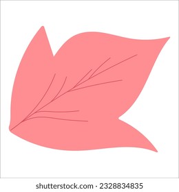 Leaf plant element for beautiful design.