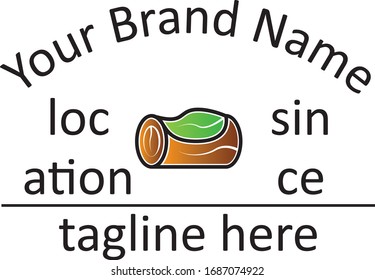 Vector de diseño de logotipo de planta hoja