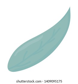 leaf plant nature icon vector illustration