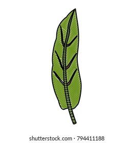 Leaf plant symbol