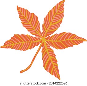 Leaf plant tree colorful drawing illustration symbol