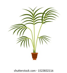 Leaf plant vector green nature tree illustration vector design. Garden icon flower natural symbol growth element. Spring decoration pot seedling sprout summer. Concept life logo flat