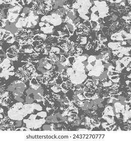 leaf prints, geranium ink, hand drawing. Natural seamless pattern with leaves