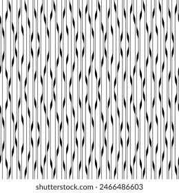 LEAF SEAMLESS BLACK AND WHITE PATTERN