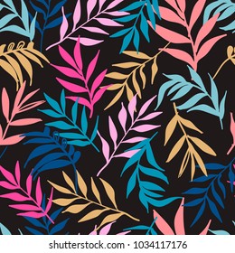 leaf seamless pattern