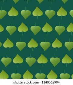 Leaf seamless pattern.