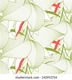 Leaf seamless pattern