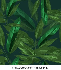 Leaf seamless pattern