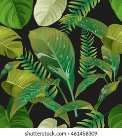 leaf seamless pattern