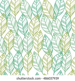 Leaf Seamless Pattern