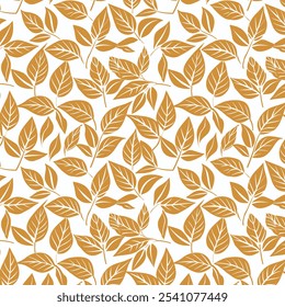 Leaf Seamless pattern Background. Leaves Pattern for fabric .leaf Wallpaper