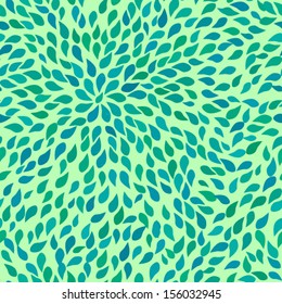 leaf seamless pattern background light green