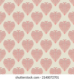 LEAF SEAMLESS PATTERN IN  EDITABLE VECTOR FILE