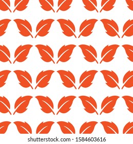 Leaf seamless pattern for fabric or dress usage.