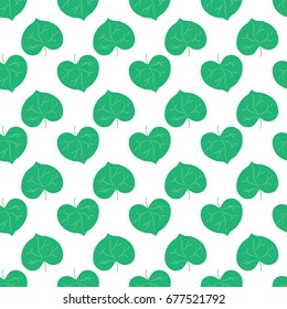 Leaf seamless pattern. Fashion graphic background design. Modern stylish abstract texture. Colorful template for prints, textiles, wrapping, wallpaper, website etc. Design element. Vector illustration