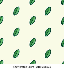 leaf seamless pattern perfect for background, textile and website