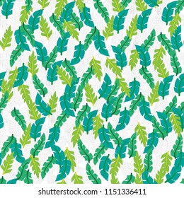 Leaf Seamless vector pattern